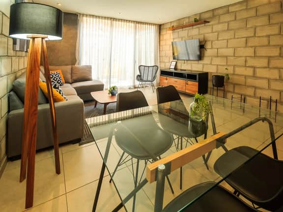 Deluxe Double Apartment with Patio - 110