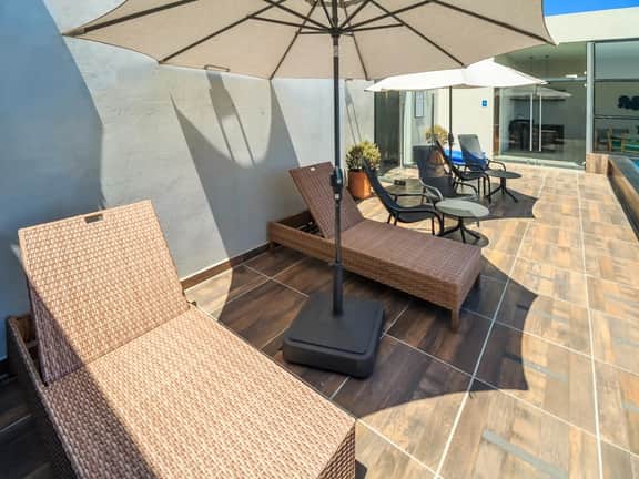 Deluxe Suite w/Sofa-Bed, Terrace & Pool
