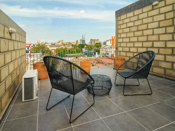 Double Deluxe Apartment with Terrace - 403