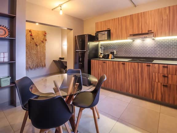 Stylish, Private Flat with Patio | 1 BD | Tribu San Martin (103)