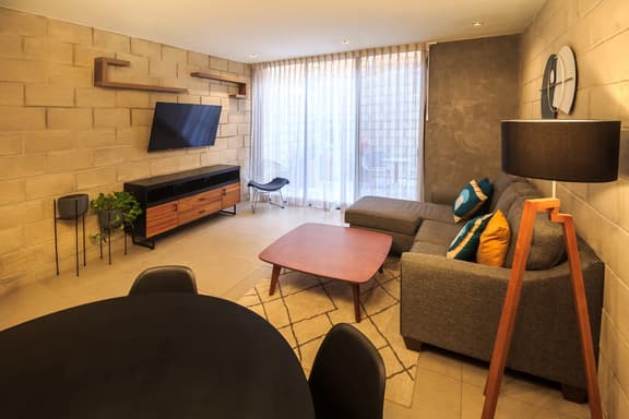 Deluxe Double Apartment with Patio - 103