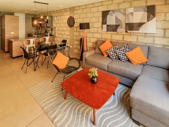 Deluxe Double Apartment with Patio - 105