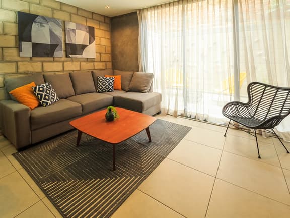 Deluxe Double Apartment with Patio - 110
